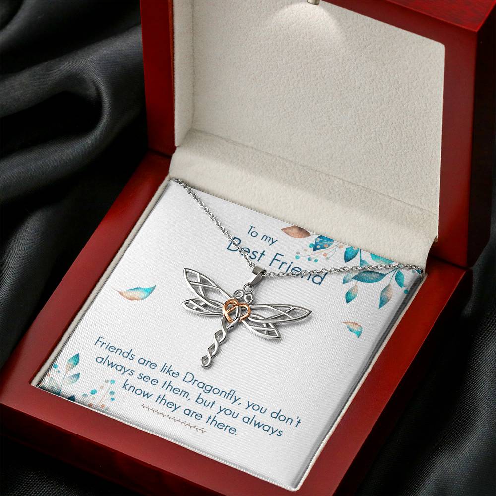 Friends are like Dragonfly - Dragonfly Dreams Necklace