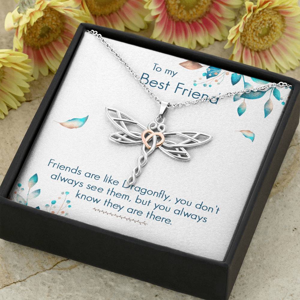 Friends are like Dragonfly - Dragonfly Dreams Necklace